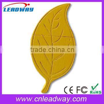 Leaf USB Flash Drive, Cheap USB memory stick, Promotional USB Drive