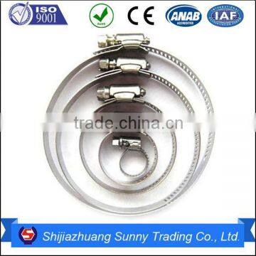 worm gear hose clamp on hot selling