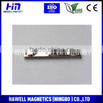 Metal magnetic name badges with three pieces neodymium magnets