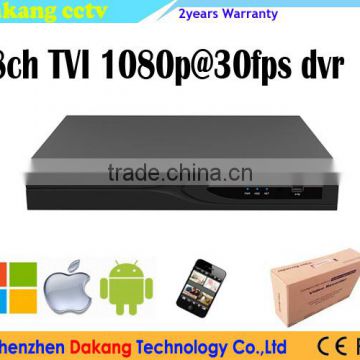 4ch / 8CH / 16CH 1080P@30fps HD TVI digital video recorder,1Pcs SATA,Plug&Play,4 in 1 DVR