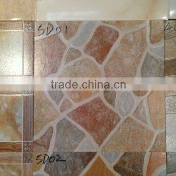 NEW PRODUCTS!400*400 3d inject amazing rustic kitchen floor tiles