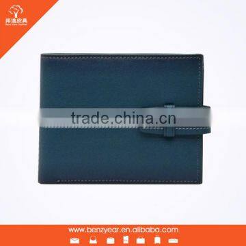 cheap wholesale new fashion real leather man wallet leather wallet