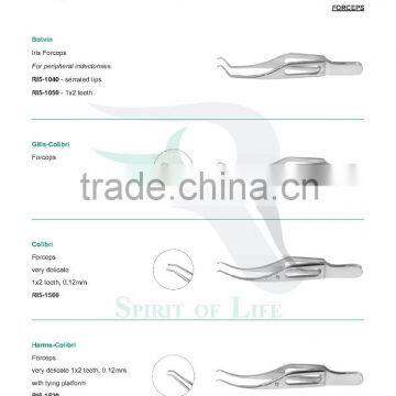 Gills-Colibri Forceps, Colibri Forceps very delicate, Dyson-Colibri Forceps