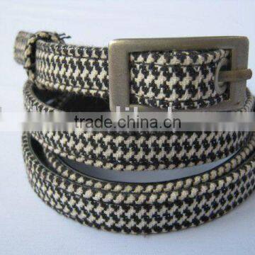 PU belt covered cloth