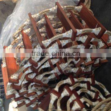 BOCHI EC Certificate Wooden Embarkation Rope Ladder