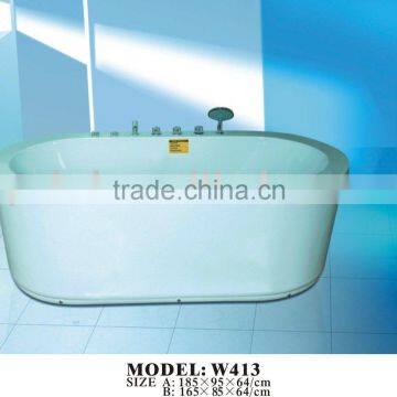 ABS massage whirlpool bathtub for one person (W413)