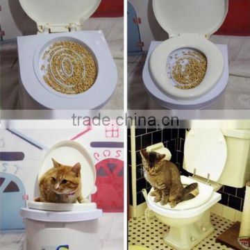 CAT TOILET TRAINING KIT Pee Potty /Pet Litter Tray with Cat nip