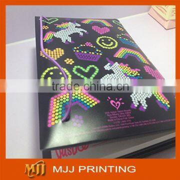 High quality Notebook Diary Journal Memo Notepad plastic PVC PP cover A4 diary notebook CMYK offset printing