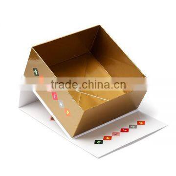Custom magnetic closure folding box