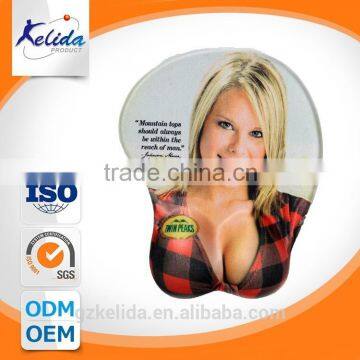 3D real lady breast mouse pad,3d custom printed mouse pads,custom 3d anime custom mouse pad