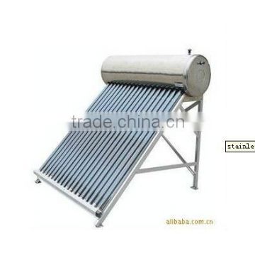 vacuum solar water heater stainless steel