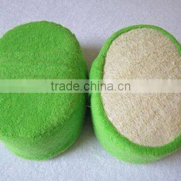 natural bath loofah pad