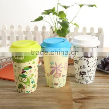 16 oz ceramic best travel mug with silicon lid