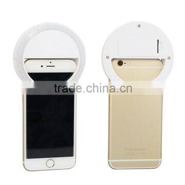 Latest Design Portable Clip on LED Selfie Lights Case Universal for Selfie Quality Choice