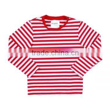 Baby girls top design round neck long sleeve girls t shirt toddler t shirts wholesale