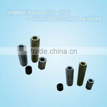 Hot sale galvanized ductile iron formwork hex nut