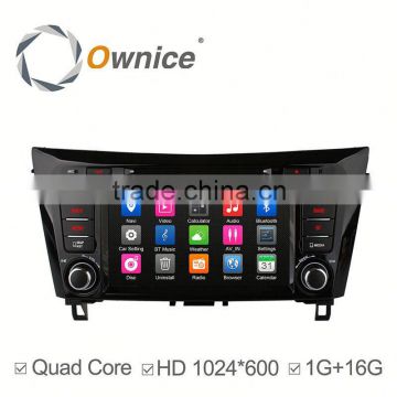 Ownice quad core Android 4.4 auto radio for Nissan X-Trial 2014-2015 built in wifi BT RDS