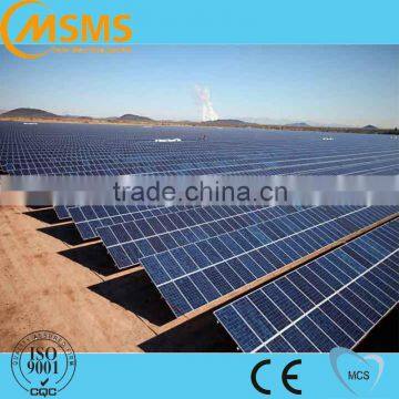 Commercial solar grid module mounting structure for installation