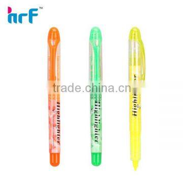 Vivid color 3 color highlighter pen