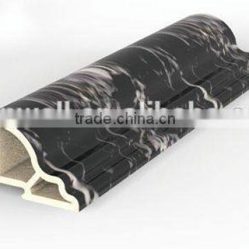 WPC Door frame extrusion mould +heat transfer printing marbling