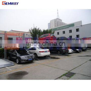 Outdoor on Ground 2 Level and 2 Post Parking Lift for Car