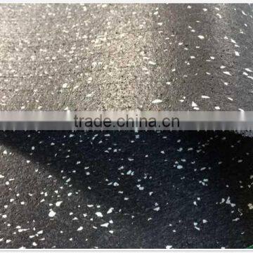 Gym rubber carpet roll, outdoor colorful rubber playground floor tile/Kindergarten playground rubber mat