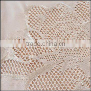 embroidery knit fabric with jacquard