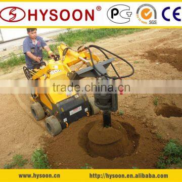 China HY380 mini digger auger for fencing