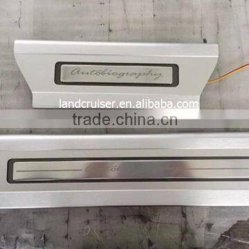 led Door Sill for rang rover vogue , RR led door sill with led words"autobiography"