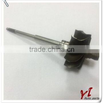TB02 Turbine Wheel Turbo Shaft and Wheels Fit Turbo 466073-0007, 466073-0008 466083-0006, 466083-0007