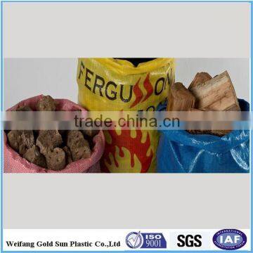 pp virgin material woven bag for packing dry nuts and accept custom order