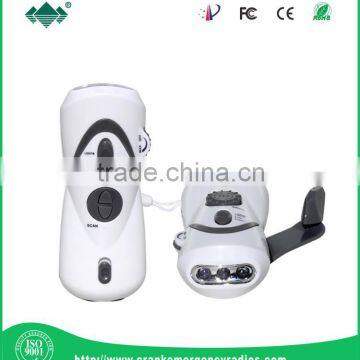 Dynamo LED Torches With Single Frequency Radio