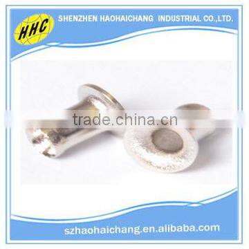 High Quality Flat Head Hollow Tubular Stainless Steel Eyelet With OEM Service photo-6