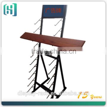 wholesale sample room metal granite stone accessories product display rack HSX-S0184