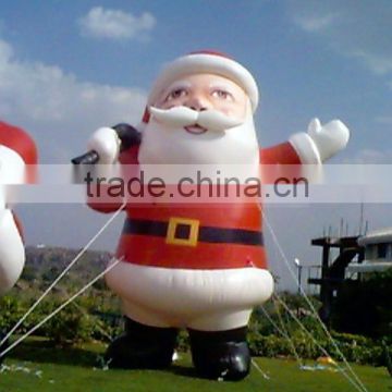 In stock customized inflatable santa claus air dancer