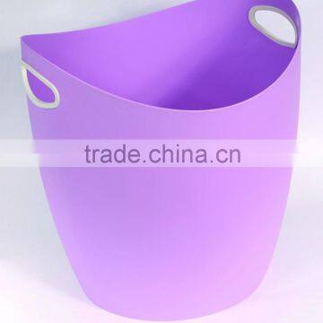 Multi-color New Style Plastic Storage Basket With Handle photo-3