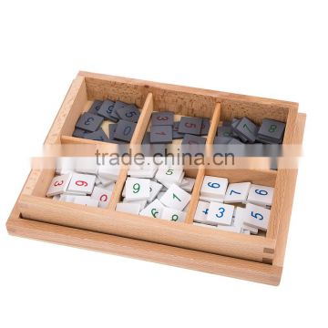 Montessori-number tiles