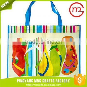 Hot Sale Assured Trade Great Material Custom Rolling up Laminated Shopping Bag