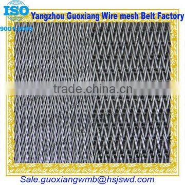 Metal dutch weave wire mesh spiral conveyor quench furnace belt