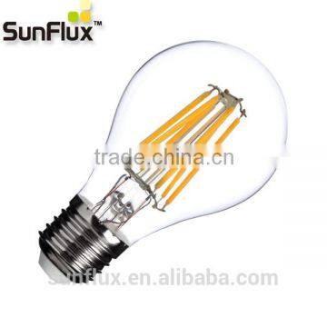 Glass Material 360 degree Filament Led Bulb 5W