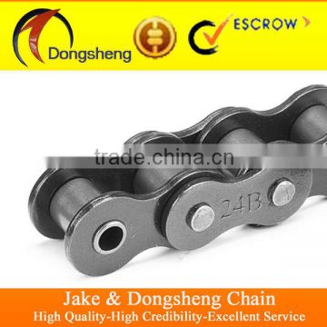 China zhejiang yongkang professional manufacturer transimission roller chians B series short pitch simplex precision chain