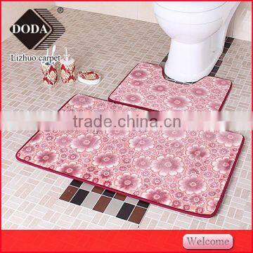 bath mat flannel memory foam bath mat for bathroom