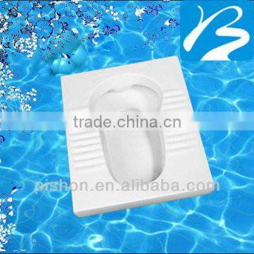 Squat Toilet Ceramic WC Squatting Pan