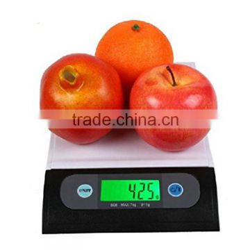 7kg digital LCD electronic kitchen scales parcel food weight new