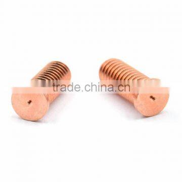 Small Diameter Threaded Stand Metric CD Welding Stud