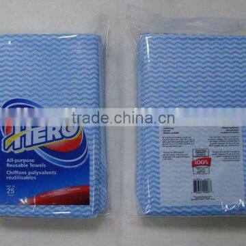 Spunlace Cellulose Wipes for kitchen nonwoven wiper