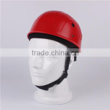 red high quility and good climbing helmet, height working helmet