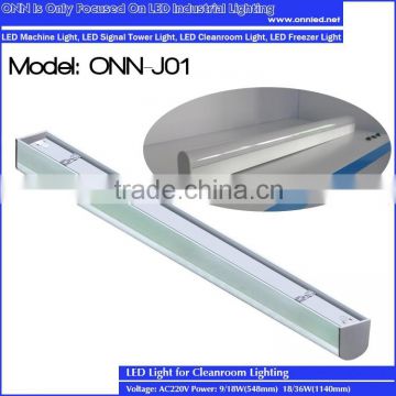 ONN-J01 18W/36W Intergrated Led Cleanroom Lighting for Dust-proof Work Shop