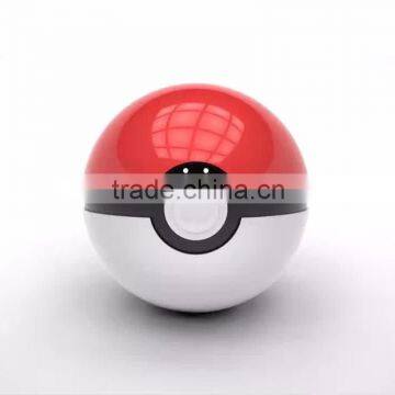 (Lowest Price) Game Cosplay pokeman go 12000mah power bank Pokeball Mobile Charger with LED Light pokemon