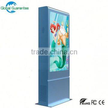 Stand alone CE ROSH IP65 high brightness 42"1080p lcd advertising display/outdoor lcd screen/outdoor digital signage/totem